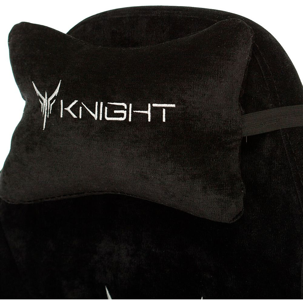Кресло игровое Бюрократ Knight N1 Fabric, ткань, черный - 10