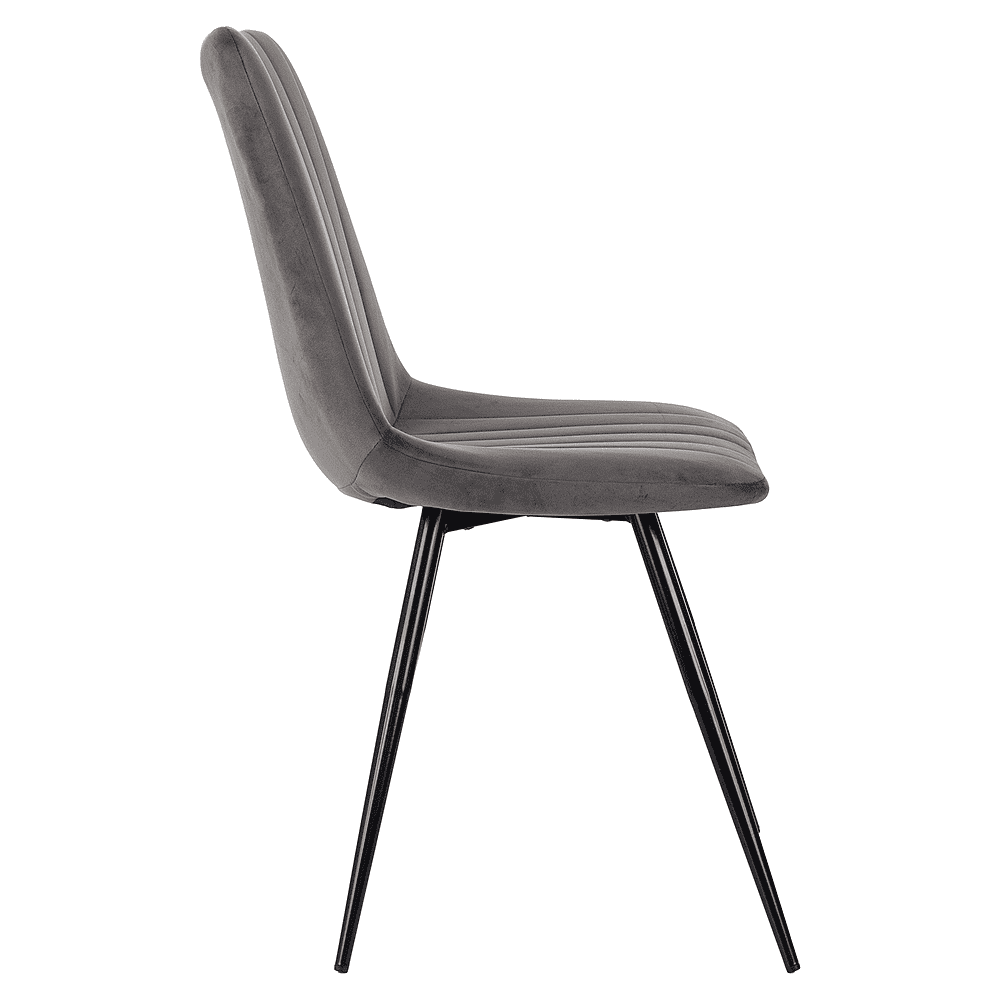 Стул Бюрократ "CH-K6_4", ткань, темно-бежевый, металл, комплект 4шт - 6