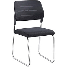 Кресло д/посетителей SitUp SKY Chrome сетка, черный