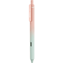 Ручка гелевая "Ombre", 0,7 мм, розовый, зеленый, стерж. черный