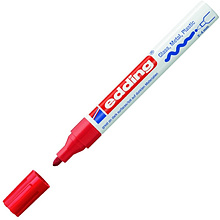 Маркер перманентный на нитрокраске Edding "750", серебристый