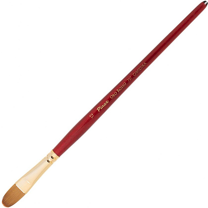 Кисть для рисования "Pinax ORO ROSSO", синтетика, плоскоовальная, №12