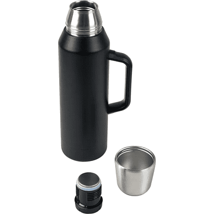 Термос "01632B", металл, 1500 мл, черный - 4