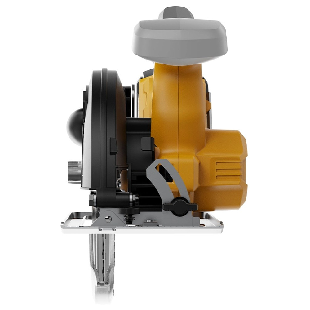 Пила циркулярная Deli YS EDC552Z, 20 В, аккум.,185 мм, до 65 мм, коробка, без з/у и АКБ, желтый - 3