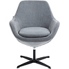 Кресло мягкое EVERPROF Rocky, ткань, серый, металл - 2