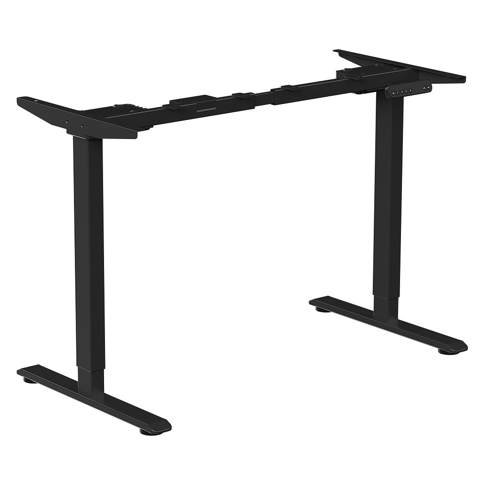 Каркас стола с электроприводом двухмоторный AOKE, Well Desk Prime, черный (AK2YJRT-TYDB2-M80-BK)