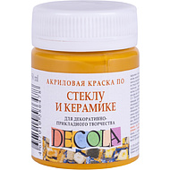 Краска акриловая по стеклу и керамике 