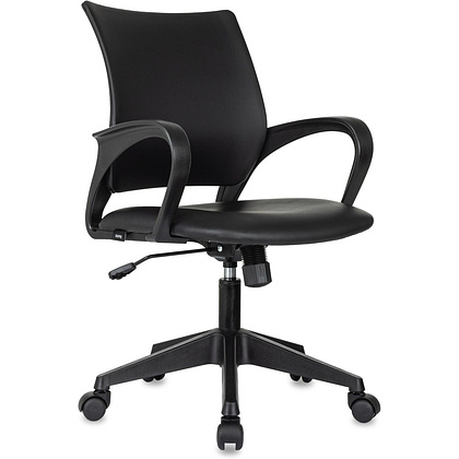 Компьютерное кресло Бюрократ CH-695N, экокожа, пластик, черный