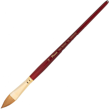 Кисть для рисования "Pinax ORO ROSSO", синтетика, "кошачий язык", №14