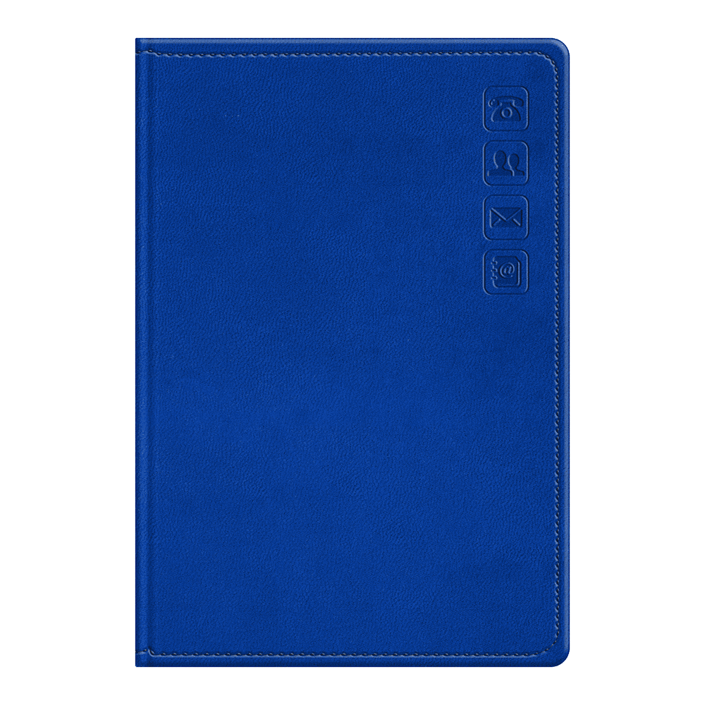 Книга алфавитная "Winner. Bright blue", А5, 135х205 мм, 80 листов, синий