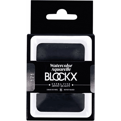 Краски акварельные "Blockx. Giant pan", 171 слоновая кость черная, 18 мл., кювета