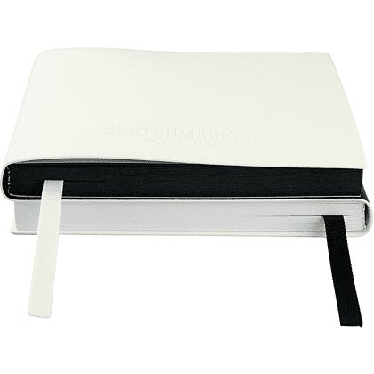 Скетчбук "Sketchmarker Black&White", А5, 120 листов, черный, белый - 5