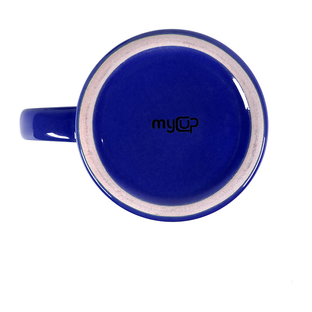 Кружка "Camp", керамика, 280 мл, белый, синий - 2