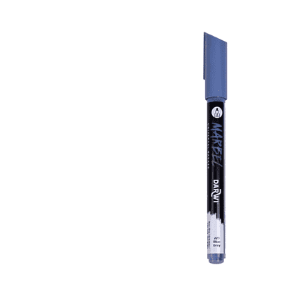 Маркер акриловый "Darwi.Marbel" 223, серо-синий