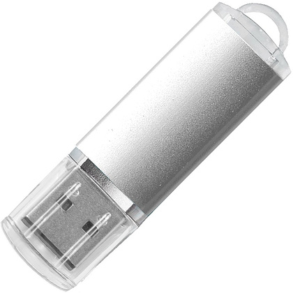 Карта памяти USB Flash 2.0 "Assorti", 16 Gb, серебристый