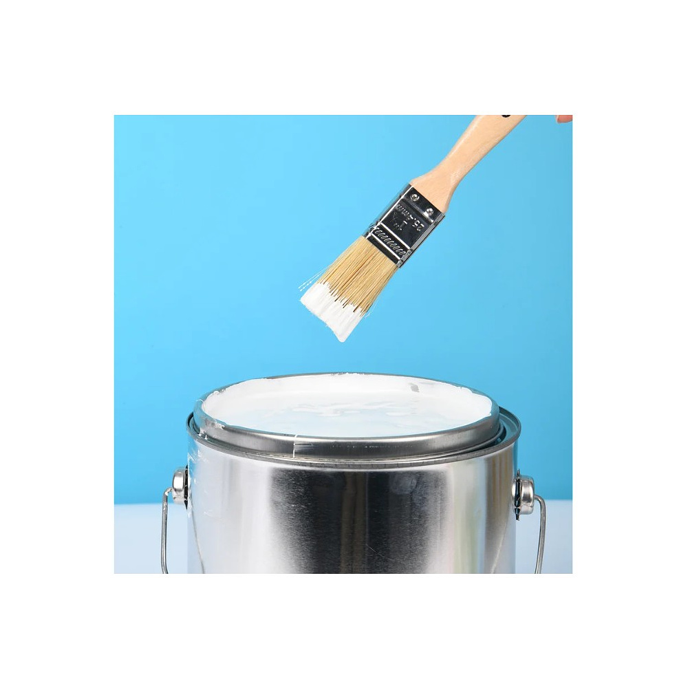 Кисть малярная плоская Deli YS EDL509121, 1"-25 мм, деревянная рукоятка, искусственная щетина - 5