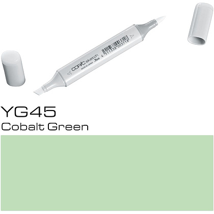 Маркер перманентный "Copic Sketch", YG-45 зеленый кобальт