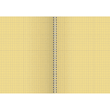 Тетрадь "Smart paper. No 4", А4, 80 листов, клетка, желтый