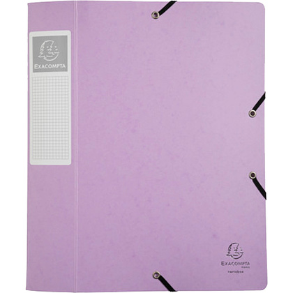 Папка на резинках "Aquarel", А4, 60 мм, картон, ассорти - 5