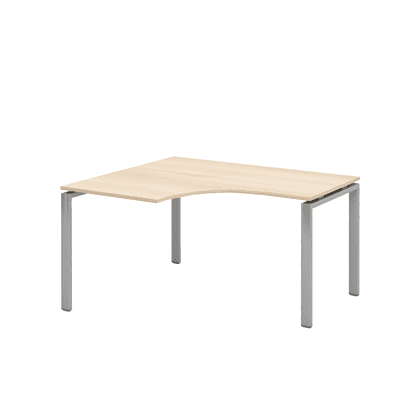 Коллекция Титан Стол угловой левый ТНУ316ТР Л+ТНУ316К Л-22_ПР, 1600х1200х742, с пропуском