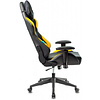  Кресло игровое Бюрократ "Zombie VIKING 5 AERO", экокожа, пластик, черный, желтый - 5