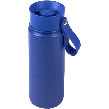 Кружка термическая "01079A", металл, 500 мл, темно-синий