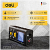 Дальномер лазерный Deli YS EDL4168, 60 м, желтый, черный - 5