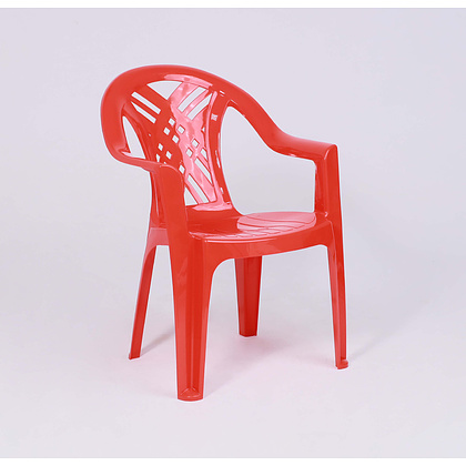 Кресло садовое №6 "Престиж-2", пластик, красный - 3