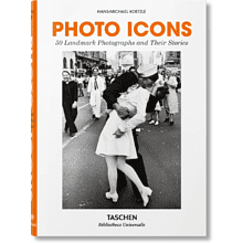 Книга на английском языке "Photo Icons. 50 Landmark Photographs and Their Stories" 