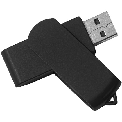 Карта памяти USB Flash 2.0 "Swing", 8 Gb, черный - 2