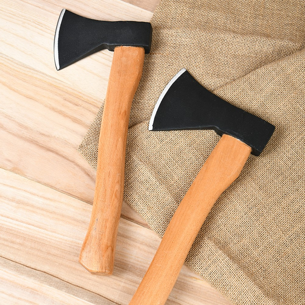 Топор Deli YS EDL5711, 0,6 кг, деревянная рукоятка - 6