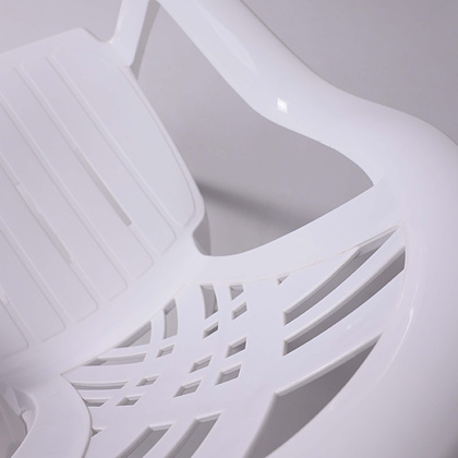 Кресло садовое №6 "Престиж-2", пластик, белый - 8