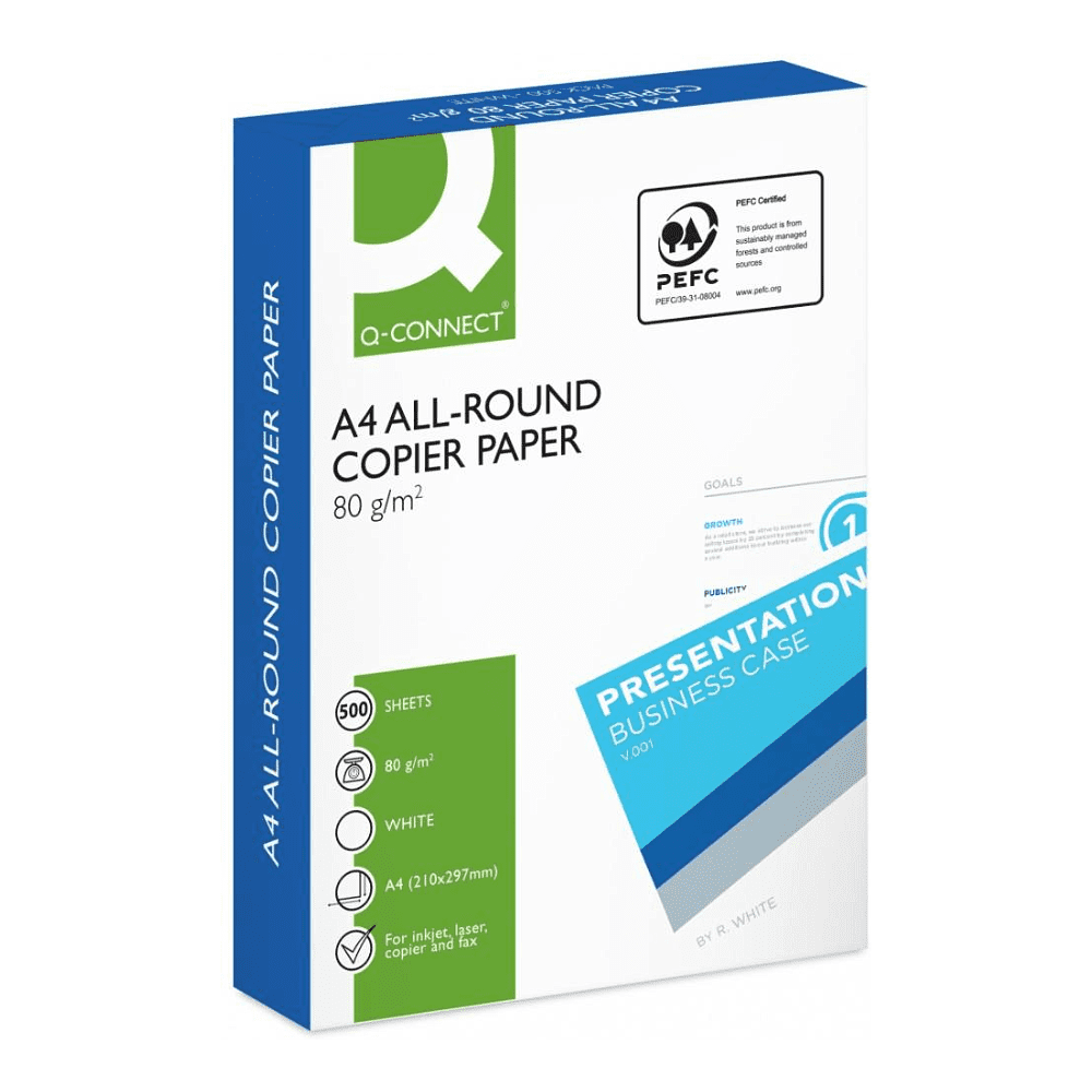 Бумага "Q-Connect All Round",  A4, 500 листов, 80 г/м2 - 3