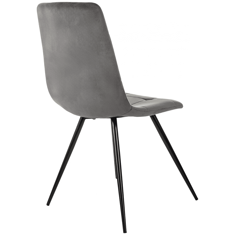 Стул Бюрократ "CH-K1_4", ткань, тёмно-серый, металл, комплект 4 штуки - 2