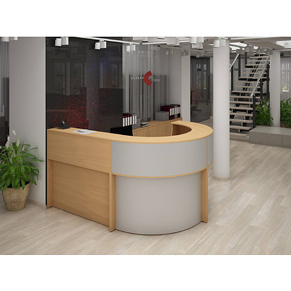 Коллекция Столица стойка угловая С-060, 900х900х1150 мм, бук - 11