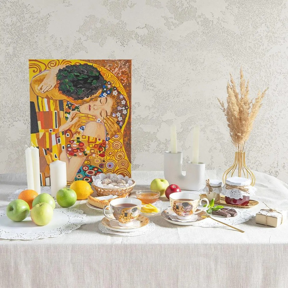 Салфетки бумажные ажурные AVIORA, d=12 см, 250 шт, белый - 6