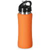 Бутылка для воды "Bottle C1", 600 мл, софт.-тач, оранжевый - 2