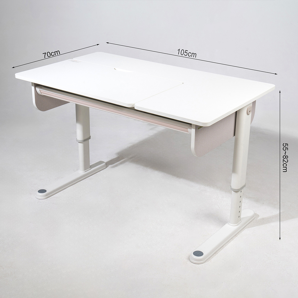 Стол Ergosmart Caravel, регулируемый, 1200х700х(550-820) мм - 10