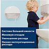 Диспенсер для туалетной бумаги в мини рулонах Tork "Т2", ABS-пластик, белый (555000-38) - 6