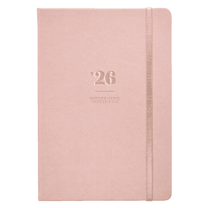 Ежедневник датированный "Pastel", А5, 352 страницы, розовый, 2026