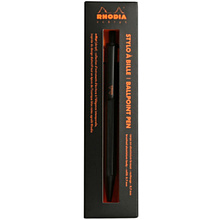 Ручка шариковая Rhodia "scRipt", 0.7 мм, черный, стерж. черный