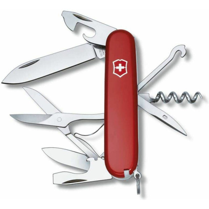 Нож карманный "Climber 1.3703", металл, красный - 2