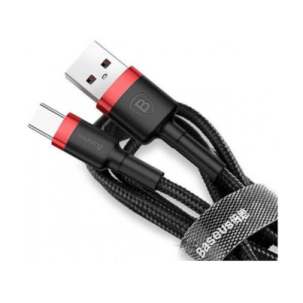 Кабель Baseus "CATKLF-B91", 1 м, черный, красный - 3