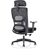 Кресло для руководителя SitZone U-063A сетка, черный - 4