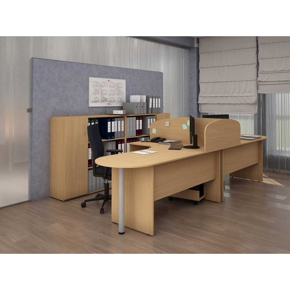 Коллекция Столица комплект дверей С-523, 1103х792х18 мм, бук - 4