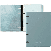 Тетрадь "Floreale. Smoky Sky", А5, 120 листов, клетка, голубой