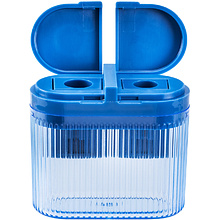 Точилка "Deli", 2 отверстия, ассорти