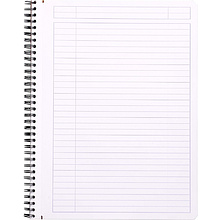 Блокнот "Rhodia", А4+, 160 страниц, в линейку, белый