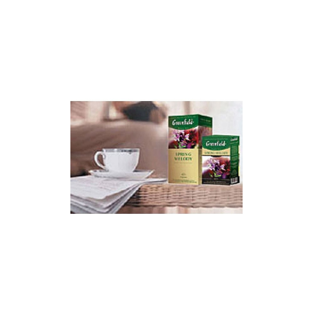 Чай "Greenfield" Spring Melody, 25 пакетиков x1.5 г, черный - 2