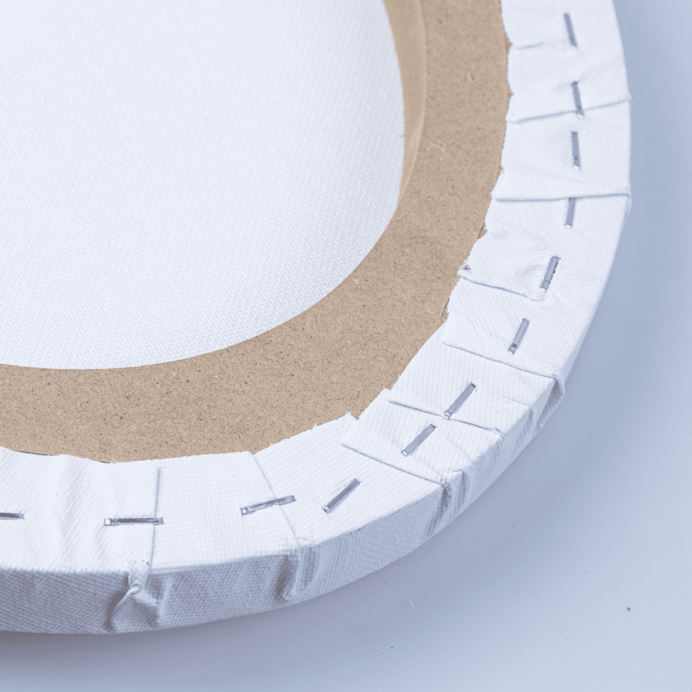 Холст на подрамнике овальный "Сонет", 30х40 см, хлопок, 280 г/м2, среднее зерно - 4